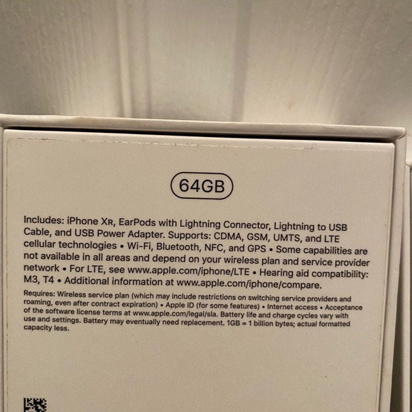 Lot of 4 Apple iPhone Empty Box's (No Phone or Accessories) Blue, Green, Black - Picture 3 of 5